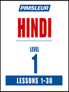 Cover image for Pimsleur Hindi Level 1